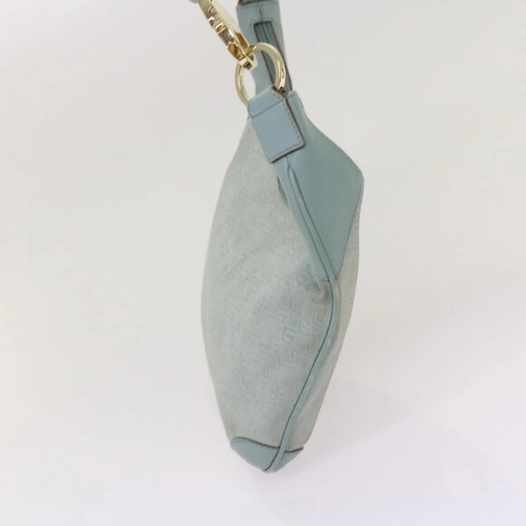 GUCCI GG Canvas Shoulder Bag Light Blue 001 4158 Auth 69052 - Picture 7 of 14